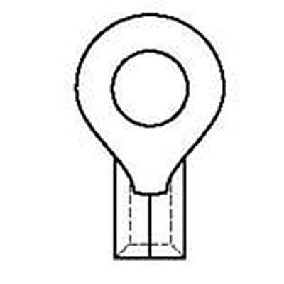 19044-0068 Molex Ring Terminal, 6 Stud Size