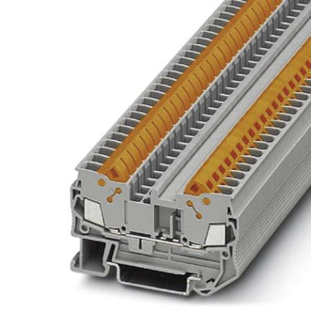 3206416 Phoenix Contact  QTC 2.5 Series Grey, 0.5 → 2.5mm², Single-Level, Quick Connect Termination