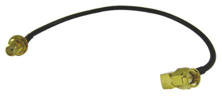 CBA-SMAMR-SMAF RF Solutions CBA Series Male SMA to Female SMA, 200 mm 50 Ω