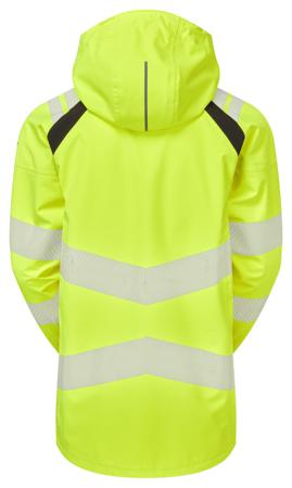 LFE959-08 PULSAR LFE959 Yellow Women Hi Vis Jacket, 8