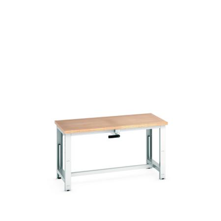 41003574-16 Bott 41003574.16 Sheet Steel Workbench, Adjustable Height, 840 → 1140mm x 750mm x 1500mm