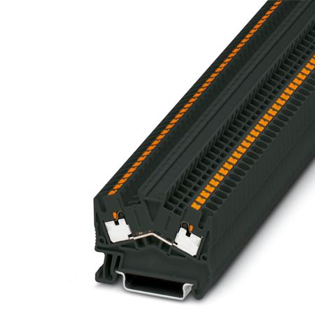 1037082 Phoenix Contact  PTS 2.5 BK Series Black, 0.14 → 4mm², Push In Termination, ATEX, IECEx