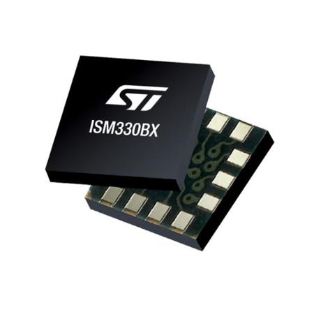 ISM330BXTR STMicroelectronics 6-Axis Surface Mount Sensor, LGA-14L, I2C, MIPI I3CSM, SPI, 14-Pin