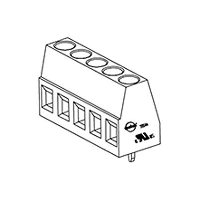39544-3014 Molex, 5.08mm Pitch, 39544, 14 Way, Vertical, Pluggable Terminal Block, PCB Mount,