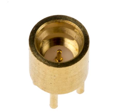 878-2422 RS Pro 50Ω PCB Mount SMP Connector Female, Male, Solder Termination Coaxial Gold Limited Detent