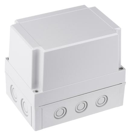 PCM 150/150 G ENCLOSURE Fibox Grey Polycarbonate Enclosure, IP66, IP67, Grey Lid, 180 x 130 x 150mm