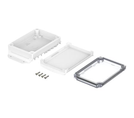 48422230-HMT2 Bopla BoVersa Series White Polycarbonate Desktop Enclosure, 162 x 88 x 45.5mm