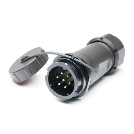 304-748 RS PRO Industrial Circular Connectors, 7 Contacts, In-line, SY21 Connector, Socket, Male, IP67