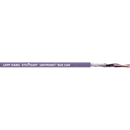 2170270 Lapp UNITRONIC BUS Series Bus Cable, 4 Cores, 0.75 mm², Screened, 19 AWG, Copper Braid Shield, CAN-Bus Cable