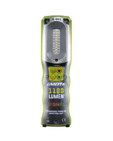 IL-SIG1 Unilite LED Inspection Light, 3.7 V, 5 W, 52m Reach