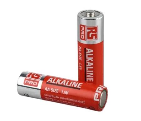 325-293 RS PRO Alkaline AA Batteries 1.5V