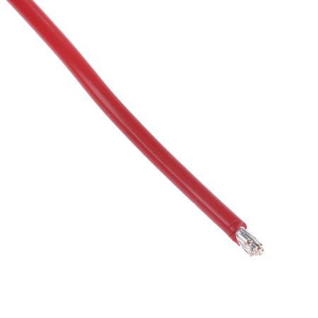 5858 RD005 Alpha Wire Hook-up Wire TEFLON Series Red 1.23 mm² Hook Up Wire, 16 AWG, 19/0.29 mm, 30m, PTFE Insulation,