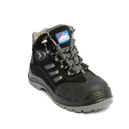 4114BK030 4114 Black Composite Toe Capped Unisex Safety Boots, UK 3, EU 37