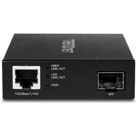 TFC-PGSFP Gigabit PoE Fiber Media Converter