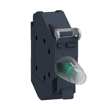 ZBVBM3GEX Schneider Electric Harmony Series Light Block for Use with Push Button, 24 → 254V ac/dc, Green Light