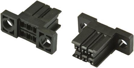 770275-1 TE Connectivity .062 Commercial, 3.68mm Pitch, 4 Way, 1 Row Male Connector Housing