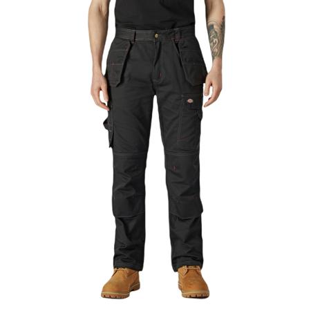 DK0A867VBLK1 Dickies DK0A867V 's Black Trousers Regular Fit, Size 42 22.25 → 22.75in W