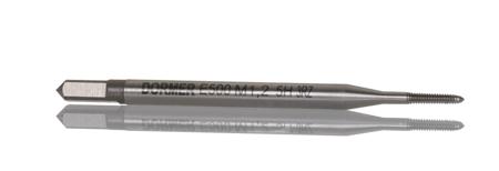E500-M1,20/0,25 Dormer Threading Tap HSS 1-Piece 0.25mm Pitch Metric Standard Machine Tap M1.2 Thread