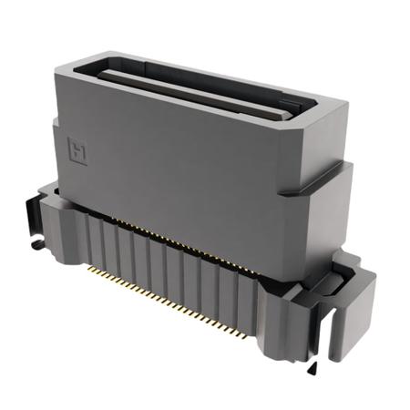 F10-20006045R HARWIN FLECTO Series Vertical SMT Mount PCB Header, 60 Contact(s), 0.5mm Pitch, 2 Row(s), Shrouded