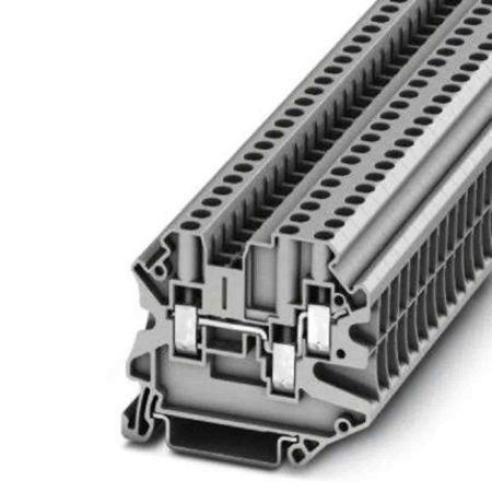 3000608 Phoenix Contact  UT 4 Series Grey, 0.14 → 6mm², Screw Termination, ATEX, IECEx