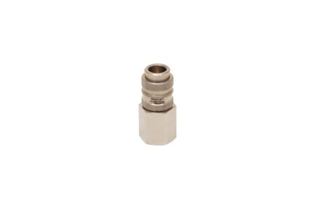 325-411 RS PRO Brass Female Pneumatic Quick Connect Coupling, M12 Female Threaded