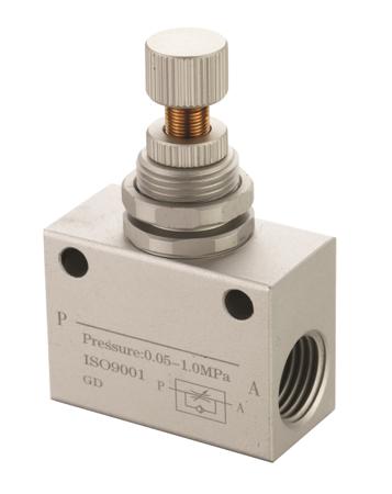 235-1235 RS PRO QSC Series Threaded Flow Controller, 1/8 in Female Inlet Port
