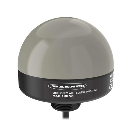 K90LRP Banner K90 Series EZ-LIGHT Series Red Indicator, 12 → 30V, IP67
