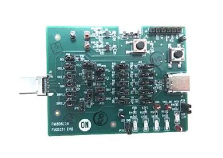 FUSB251GEVB onsemi Type C CC and SBU Protection IC Evaluation Board Protection Functions for FUSB251