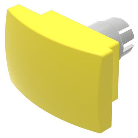 22-930.4 EAO Yellow Push Button Cap for Use with Use Only Flush Front Bezel, 35 x 23