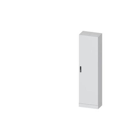 8GK1333-8KN24 Siemens ALPHA 630 Series Steel Single-Door-Door Floor Standing Enclosure, Plain Door Door, IP55, 1950 x 550 x 320mm