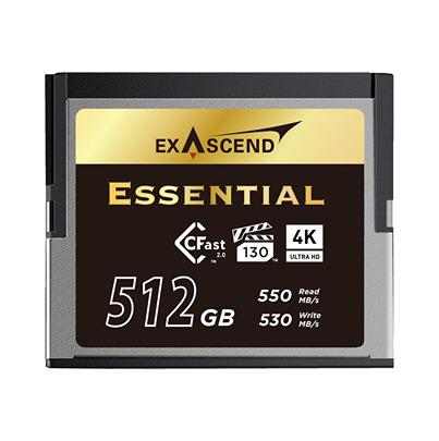 EXSD3X512GB Exascend CFast Card, 512GB