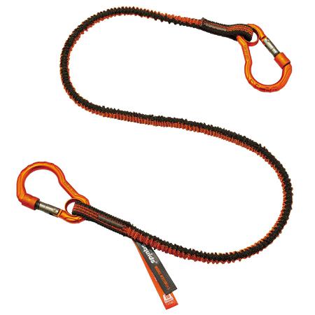 19822 Ergodyne Standard Aluminium, Elastic, Polyester Tool Lanyard Lanyard, 4.5kg Capacity