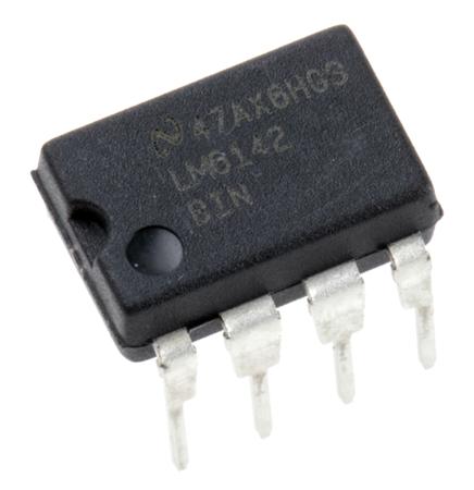 LM6142BIN/NOPB Texas Instruments, Operational Amplifier, 17 MHz, 8-Pin 24 V MDIP