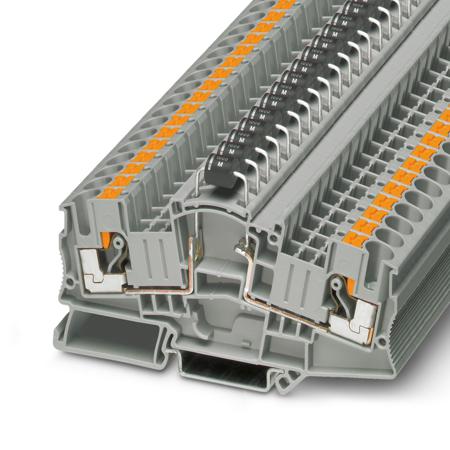 3035698 Phoenix Contact  PTME 6-DIO/R-L HV Series Grey, Single-Level, Push In Termination