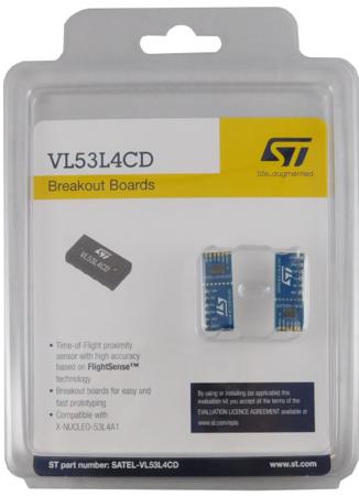 SATEL-VL53L4CD STMicroelectronics SATEL ToF Sensor Evaluation Board VL53L4CD