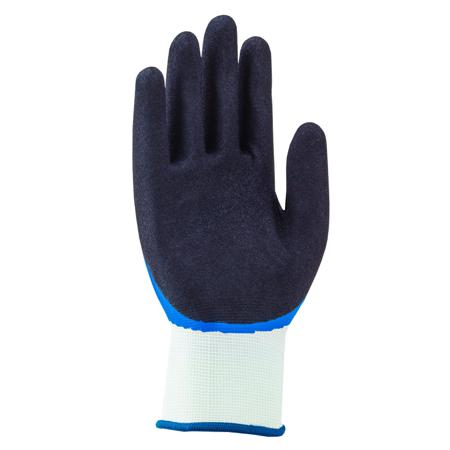 6027807 Uvex Black, Blue Polyamide Abrasion Resistant Work Gloves, Size 7, NBR Coating