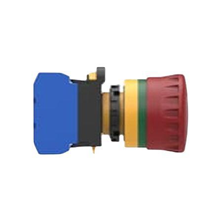 PBES22N20R TE Connectivity PBES22 Series Emergency Stop Push Button, Panel Mount, 22.3mm Cutout, 2NO, IP20, IP65