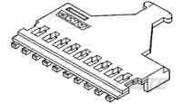 103349-5 TE Connectivity AMPMODU IV/V Series Straight Board PCB Header, 20 Contact(s), 3.18 mm Pitch, Unshrouded