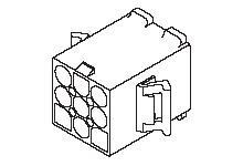 39036120 Molex Plug Crimp Connector Housing, 6.7mm Pitch, 12 Way, 3 Row