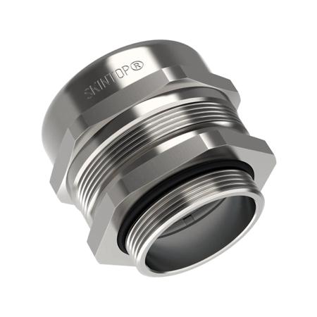 53112010LF Lapp SKINTOP MS-M Series Nickel Nickel Plated Brass Cable Gland, M16 x 1.5mm Thread, 4.5mm min., 10mm max., IP68, IP69