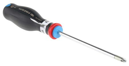 ATD2X125 Facom Pozidriv  Screwdriver, PZ2 Tip, 125 mm Blade, 245 mm Overall