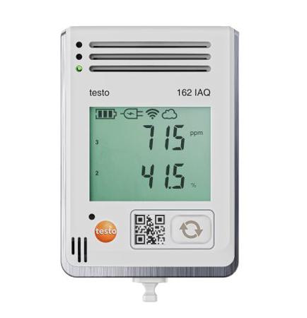 0572 1626 Testo TESTO 162 IAQ Temperature & Humidity Data Logger Data Logger, Wi-Fi, 1 Input Channel(s)