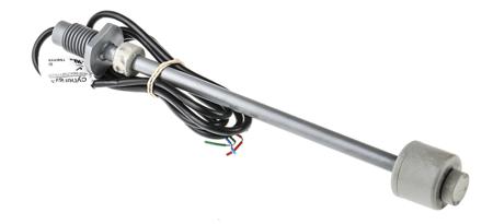 RSF66A25B175 Sensata Cynergy3 RSF66 Series Vertical Polyphenylene Sulfide Float Switch, Float, 1m Cable, Direct Load, 240V ac Max,