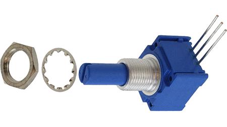 96R1A-R16-A15L Bourns 96 Rotary Potentiometer 1-Gang Through Hole,