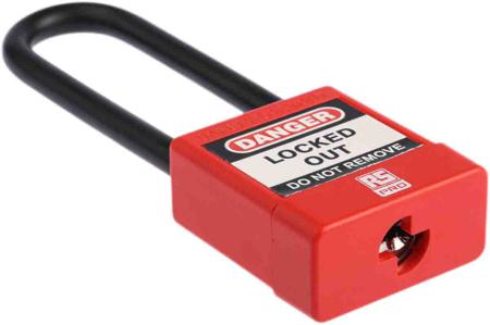 175-1183 Steel Shackle with PVC Sleeve  Large