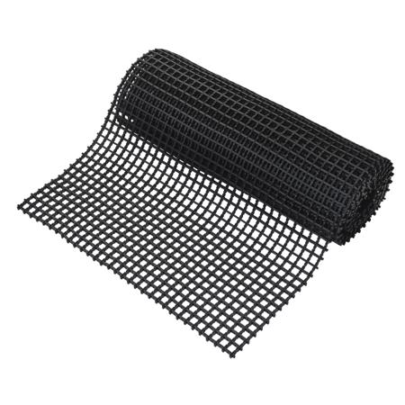 CS010905 Coba Europe Black Anti-Slip PVC Mat, Cross Ribbed Finish 5m x 0.9m x 12mm