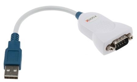 CHIPI-X10 FTDI Chip RS232 USB A Male to D-sub, 9 Pin Male Converter Cable