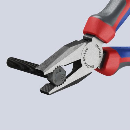 03-02-160 Knipex Steel Combination Pliers 160 mm Overall Length