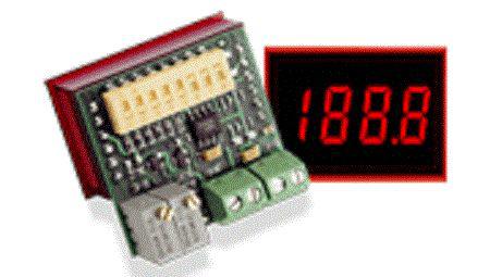 DMS-20PC-0/5-24RL-C Murata LED Process Meter for DC Powered, 32mm x 35.1mm