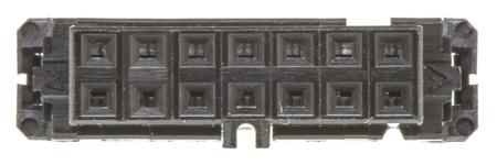 1-111623-9 TE Connectivity AMP-LATCH Series 2mm Pitch Right Angle Cable Mount IDC Connector, Socket, 14 Way, 2 Row